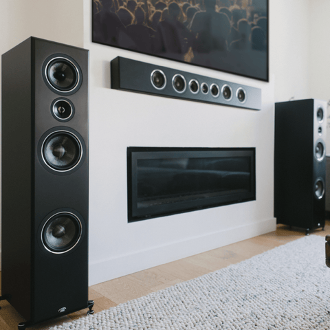 COMBO DEAL - Pair of PSB Imagine T65 Tower Speaker with Bluesound Powernode