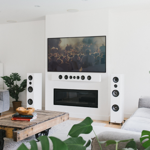 COMBO DEAL - Pair of PSB Imagine T65 Tower Speakers with NAD C3050 with MDC2 BluOS-D Card installed