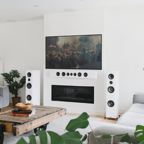 COMBO DEAL - Pair of PSB Imagine T65 Tower Speaker with Bluesound Powernode